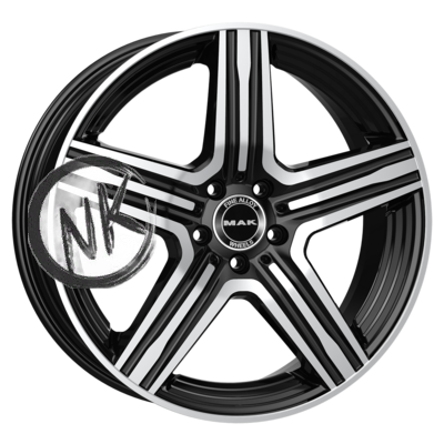 MAK 8×19/5×112 ET40 D66,6 Lewis Black mirror