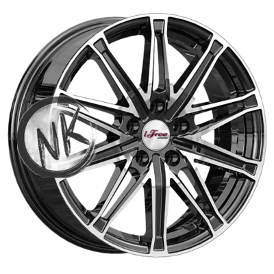 iFree 6,5×17/5×114,3 ET45 D67,1 Виар (КС1065) Блэк Джек