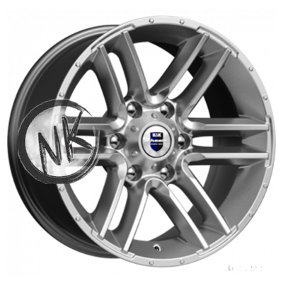 K&K 8×17/6×139,7 ET-10 D106,1 Алгама (КС762) Дарк платинум