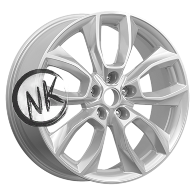 Premium Series 7×18/5×114,3 ET45 D60,1 КР001 (Uni-S/Changan CS55 Plus/Belgee X70) Elite Silver
