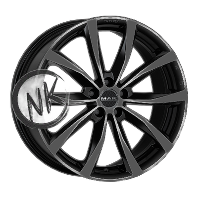 MAK 8×20/5×108 ET45 D63,4 Wolf Gloss Black