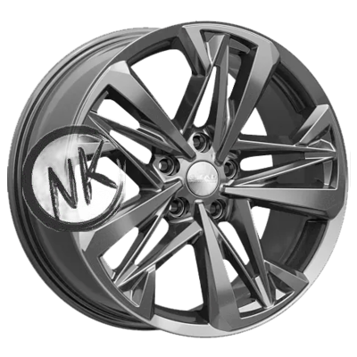 СКАД 8×18/5×114,3 ET50 D67,1 Ультима (КЛ360) Графит