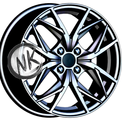 СКАД 6,5×16/4×100 ET44 D56,6 Асти (КЛ377) Графит