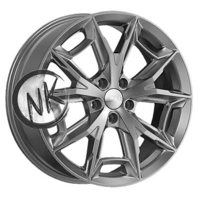 СКАД 7,5×19/5×112 ET40 D57,1 Паркер (КЛ382) Графит