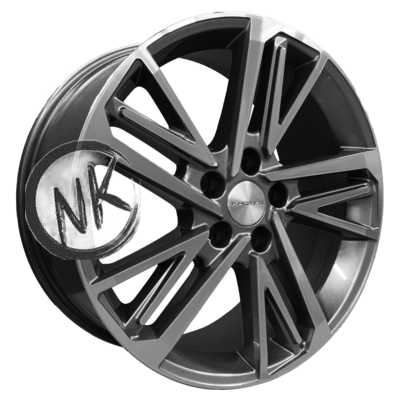 Khomen Wheels 8×18/5×114,3 ET51 D67,1 KHW1815 (Sportage/Tucson) Gray-FP