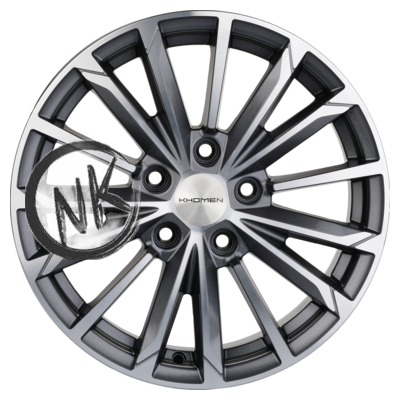 Khomen Wheels 6,5×16/5×110 ET46 D63,3 KHW1611 (Changan CS35) Gray-FP