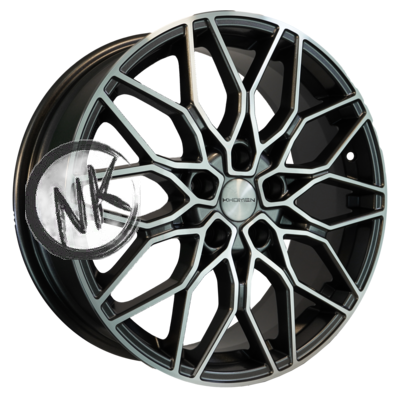 Khomen Wheels 7×18/5×114,3 ET45 D60,1 KHW1813 (Changan/Geely/Lexus/Suzuki/Toyota) Gray-FP