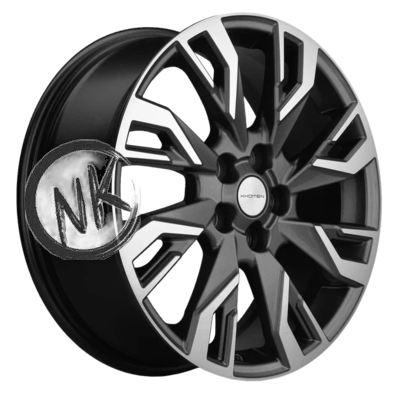 Khomen Wheels 7×18/5×108 ET33 D60,1 KHW1809 (Chery Tiggo 4/Tiggo 7 Pro) Gray-FP