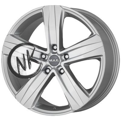 MAK 7×17/5×130 ET62 D78,1 Stone 5 Silver