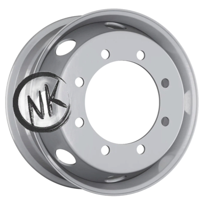 Asterro 6,75×17,5/8×275 ET130 D221 M20 Silver (1744A)