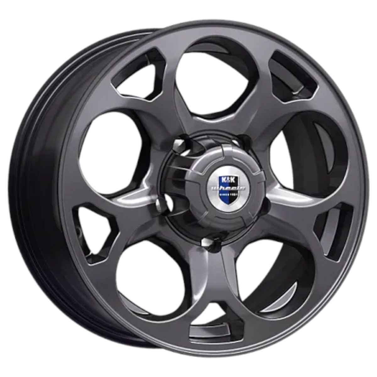 КиК  Линкс (КС1057)  7,0R16 5*139,7 ET35  d108,5  Антрацит  [82970]  Fb max 825 kg