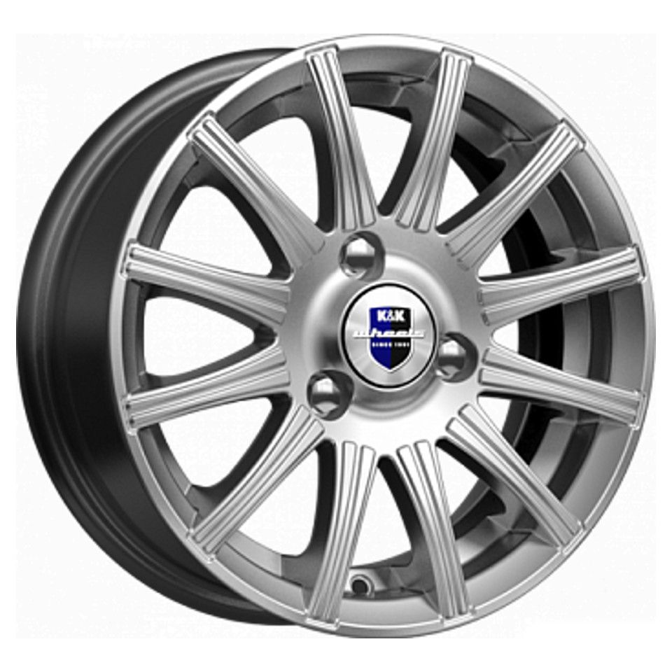 КиК  Сиеста (КС477)  5,0R13 4*98 ET29  d58,5  Дарк платинум  [72741]  Fb max 445 kg