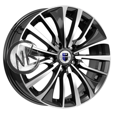 K&K 6,5×17/5×112 ET38 D57,1 Flanker (КС1097) Алмаз черный