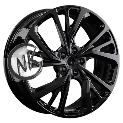 LS Forged 7,5×19/5×108 ET38 D65,1 LS FG22 BK (конус, C570)