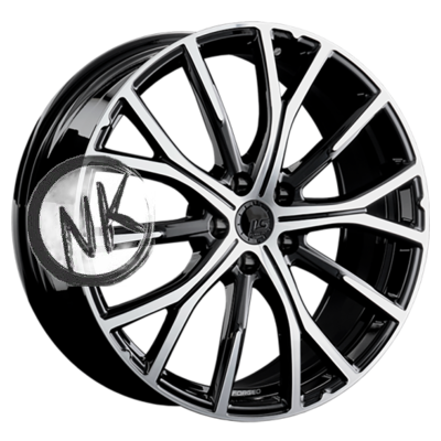 LS Forged 8×19/5×120 ET30 D72,6 LS FG21 BKF (конус, C570)