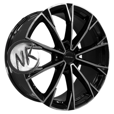 Khomen Wheels 8×20/5×120 ET40 D59,5 KHW2018 (GAC GS8) Black-FP