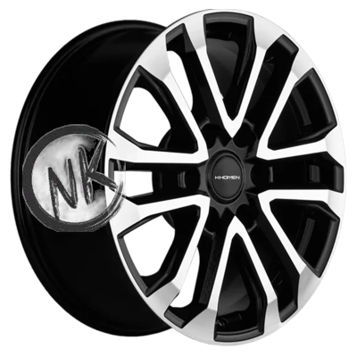 Khomen Wheels 7,5×18/6×139,7 ET42 D100,1 KHW1805 (Great Wall POER (new)) Black-FP