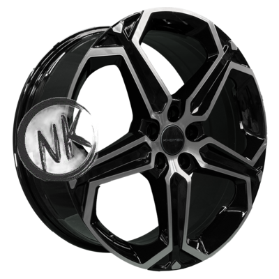 Khomen Wheels 7,5×19/5×112 ET32 D66,6 KHW1909 (BMW X3/X4) Black-FP
