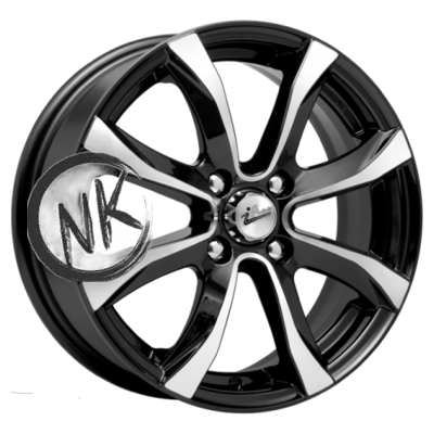 iFree 6×15/4×98 ET35 D58,5 Дайс (КС696) Блэк Джек