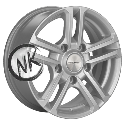 Khomen Wheels 6,5×16/5×139,7 ET35 D98,5 KHW1602 (Niva 4×4 Bronto) F-Silver