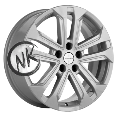 Khomen Wheels 7×18/5×108 ET46 D63,4 KHW1803 (Tugella) F-Silver