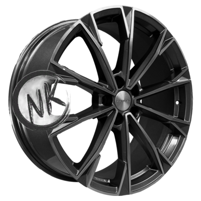 Khomen Wheels 8×20/5×108 ET46 D63,4 KHW2018 (Geely Monjaro/Tugella) Gray-FP