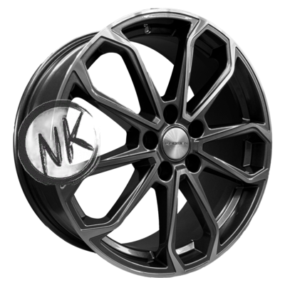 Khomen Wheels 7×18/5×114,3 ET37 D66,6 KHW1816 (Jolion) Gray-FP