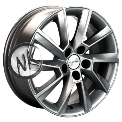 Khomen Wheels 6×15/5×100 ET40 D57,1 KHW1507 (Polo) Gray-FP