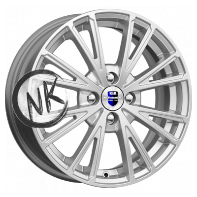 K&K 6×15/4×100 ET45 D67,1 Меандр (КС888) Сильвер SK