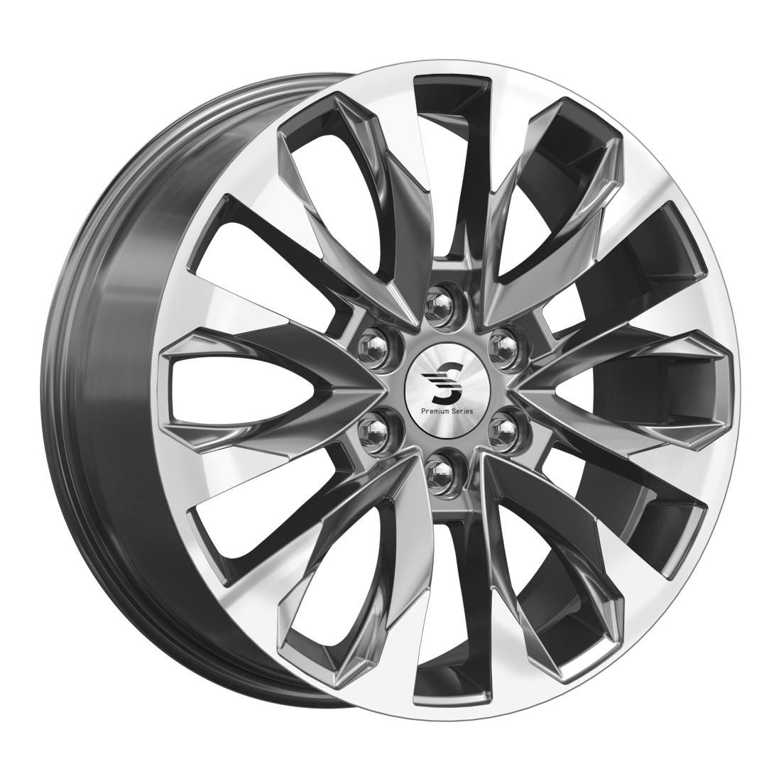 СКАД Premium  КР007 (20Land Cruiser 300)  8,0R20 6*139,7 ET60  d95,1  Diamond quartz  [78995]    Fb max 965 kg