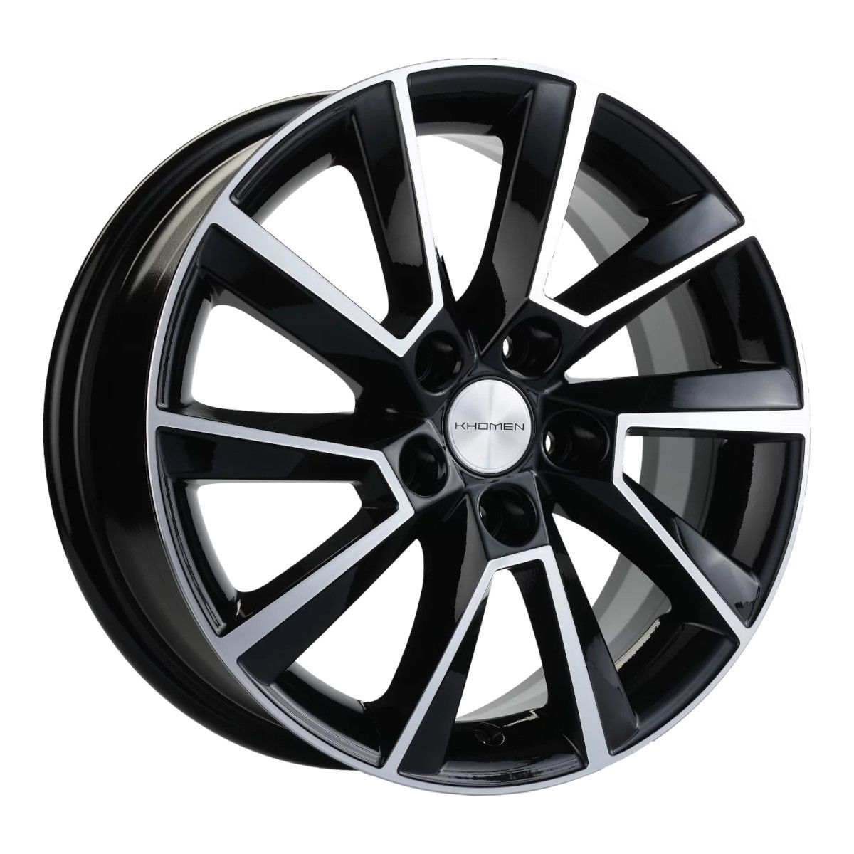 Khomen Wheels  KHW1604 (Aveo)  6,0R16 5*105 ET39  d56,6  Black  [WHS527927]