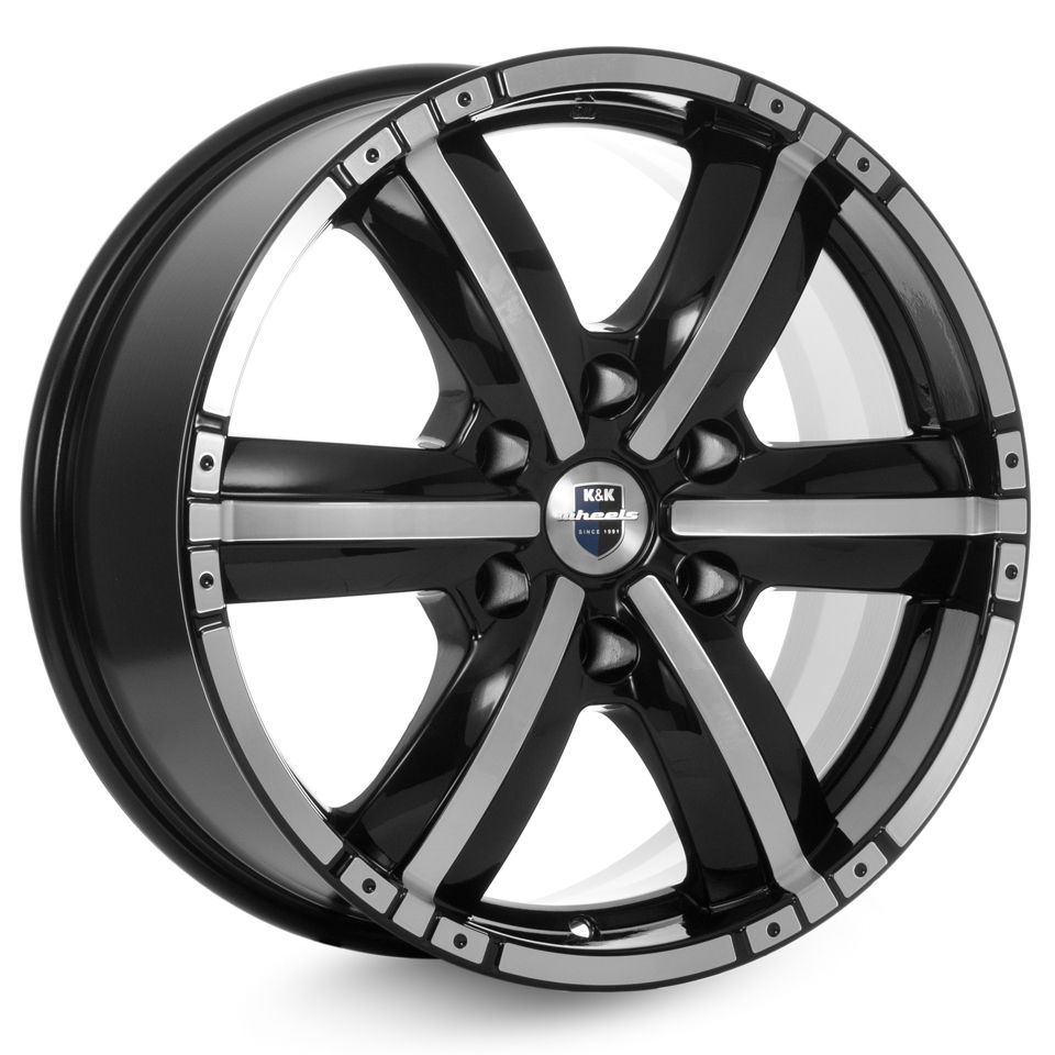 КиК  Окинава (КС469)  8,0R18 6*139,7 ET25  d106,1  Алмаз черный  [12627]