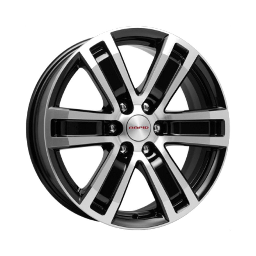 КиК  R7-Рольф-оригинал (КС457)  7,5R17 6*139,7 ET38  d67,1  Алмаз черный  [r34593]