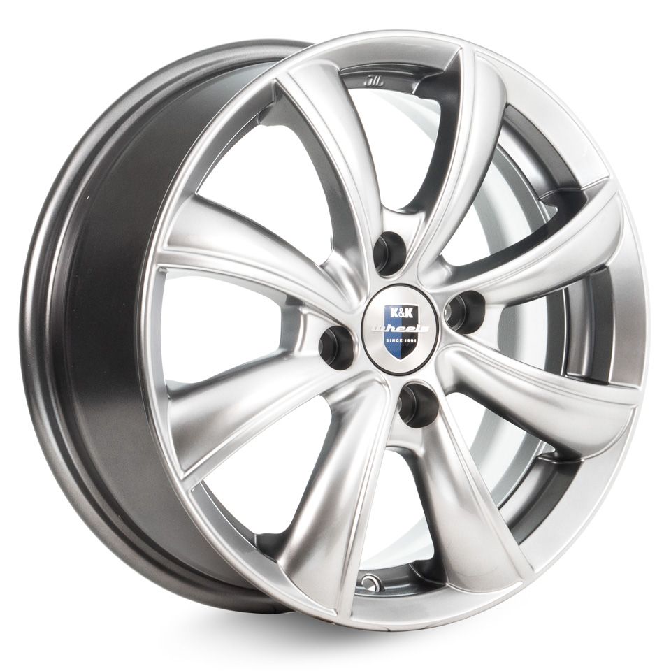 КиК  Бриз-оригинал (КС611)  6,0R15 4*100 ET50  d60,1  Дарк платинум  [r72869]