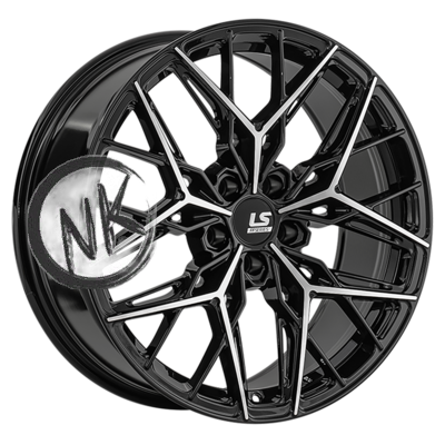 LS FlowForming 8,5×19/5×112 ET30 D66,6 RC106 BKF (конус)