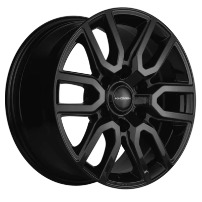 Khomen Wheels 8×17/6×139,7 ET30 D106,1 KHW1723 (Fortuner/Hilux) Black