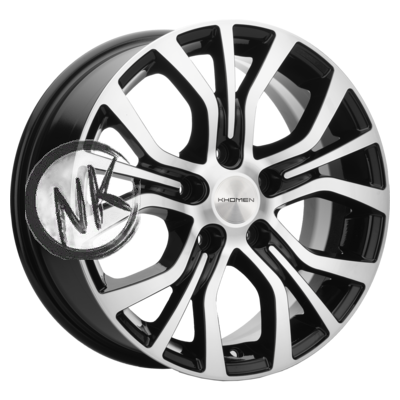 Khomen Wheels 6,5×16/5×110 ET45 D67,1 KHW1608 (DFM 580) Black-FP