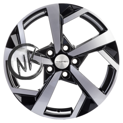 Khomen Wheels 7×17/5×114,3 ET40 D66,1 KHW1712 (Qashqai) Black-FP
