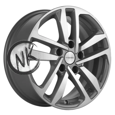 Khomen Wheels 6,5×16/5×114,3 ET47 D66,1 KHW1612 (Fluence/Juke) F-Silver-FP