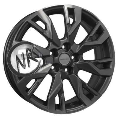 Khomen Wheels 7×18/5×114,3 ET45 D60,1 KHW1809 (Changan/Geely/Lexus/Suzuki/Toyota) Gray-FP