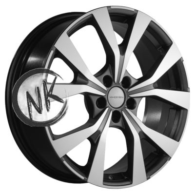 Khomen Wheels 7×19/5×114,3 ET45 D67,1 KHW1906 (Mazda CX-5/CX-8) Gray-FP