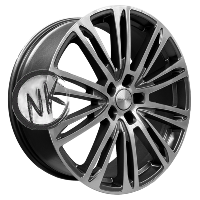 Khomen Wheels 8×20/5×120 ET30 D66,1 KHW2017 (Voyah Free) Gray-FP