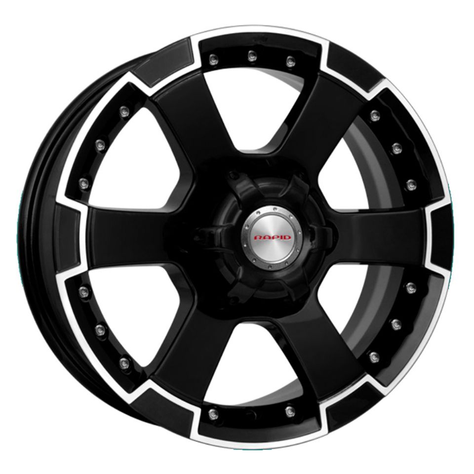 КиК  М56 (КС593)  7,0R16 6*139,7 ET38  d92,5  Алмаз черный  [13538]  Fb max 925 kg