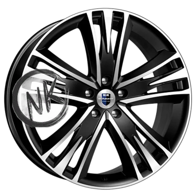 K&K 8,5×20/5×112 ET43 D66,6 Атлас (КС661M) Алмаз черный