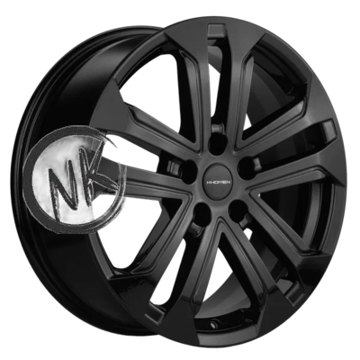 Khomen Wheels 7×18/5×108 ET45 D60,1 KHW1803 (Chery Tiggo 3/Tiggo 3 Pro) Black