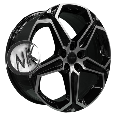 Khomen Wheels 7,5×19/5×108 ET50,5 D63,4 KHW1909 (Volvo XC60) Black-FP