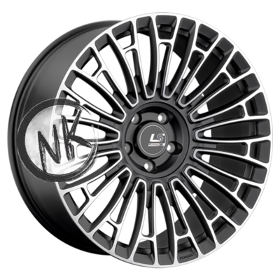 LS Forged 9,5×22/5×130 ET71 D71,6 LS FG25 MBF (конус, Колпак+лого)