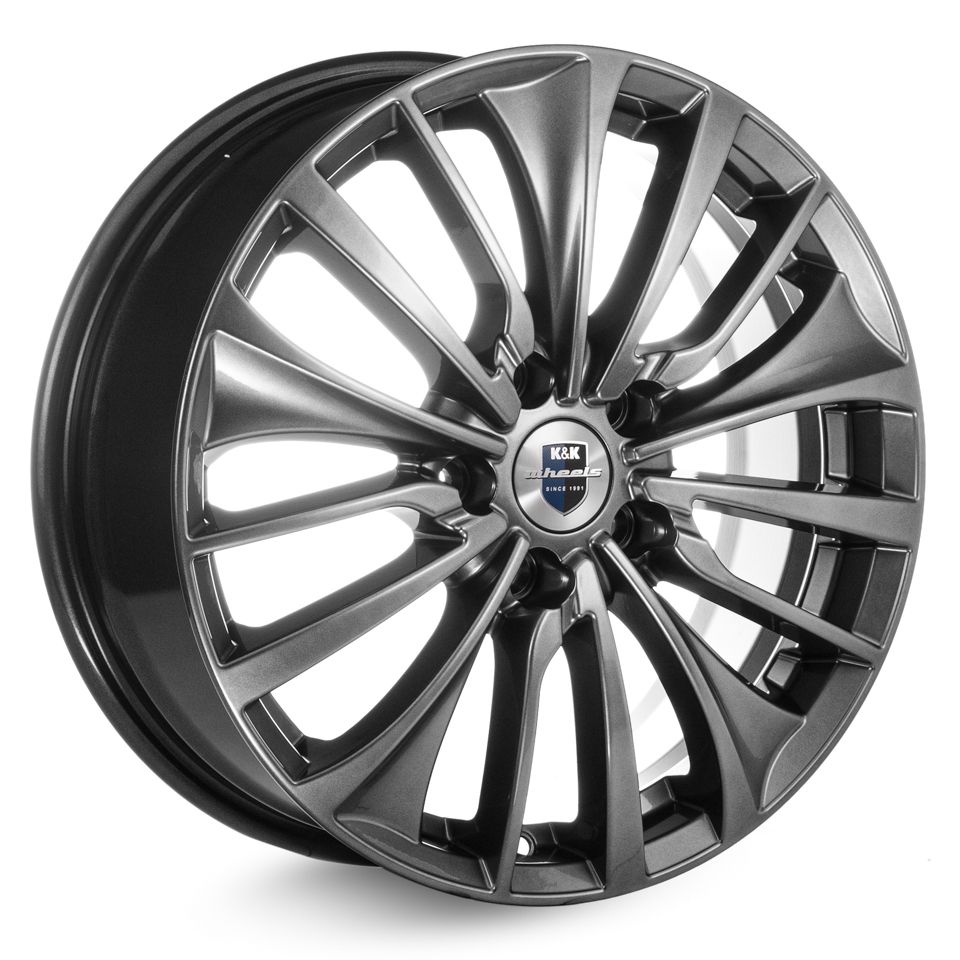 КиК  Flanker (КС905)  6,5R17 4*100 ET43  d60,1  Дарк платинум  [76241]  Fb max 540 kg