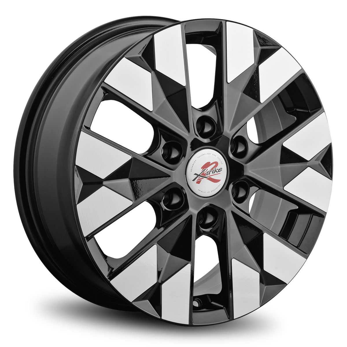 X’trikeRST  Hyundai Starex  R237  6,5R17 6*139,7 ET48  d92,5  BK/FP  [40935]  Fb max 650 kg