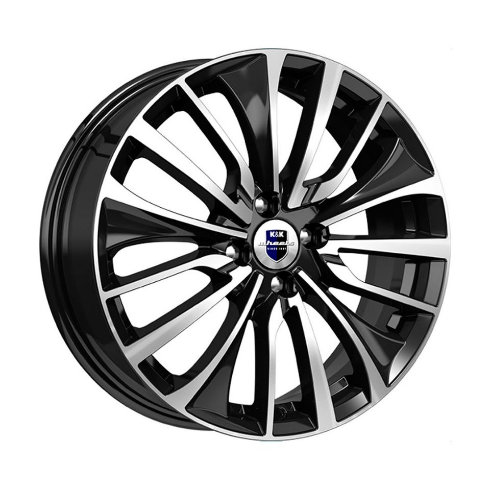 КиК  Flanker (КС905)  6,5R17 4*100 ET43  d60,1  Алмаз черный  [76237]  Fb max 540 kg